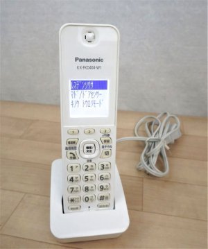 パナソニック コードレス 電話機 子機 