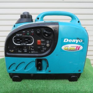 画像: DENYO デンヨー インバーター発電機 GE-900SS-IV★始動確認済　( ヤマハ発電機 OEM 品　 YAMAHA EF9HiS と同等品）
